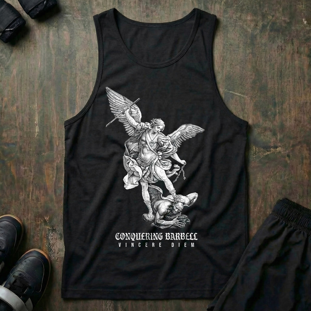 Vincere Diem - Angel vs Demon - Tank Top - Black front