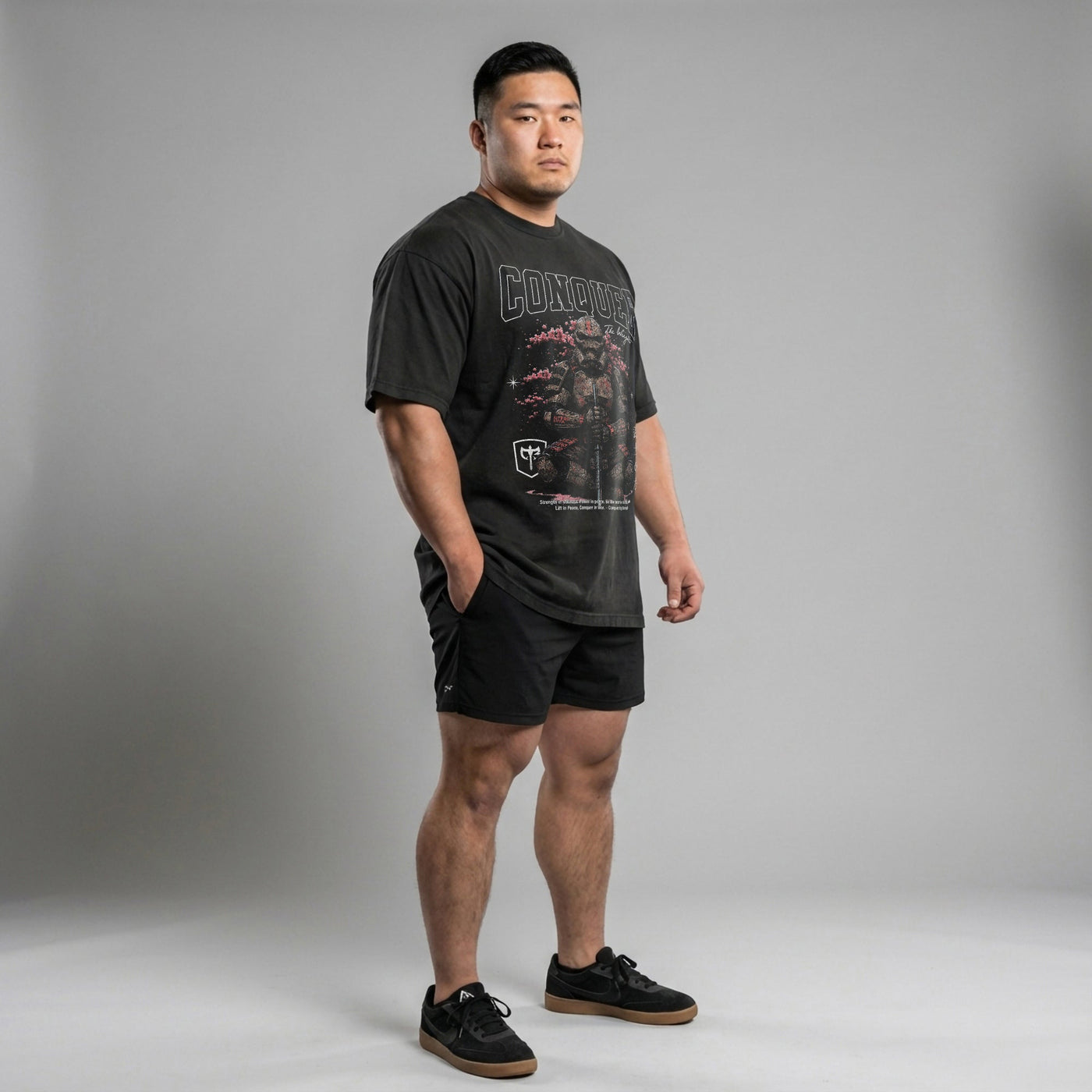Warrior in the Garden - Relaxed Fit tee - Conquering Barbell