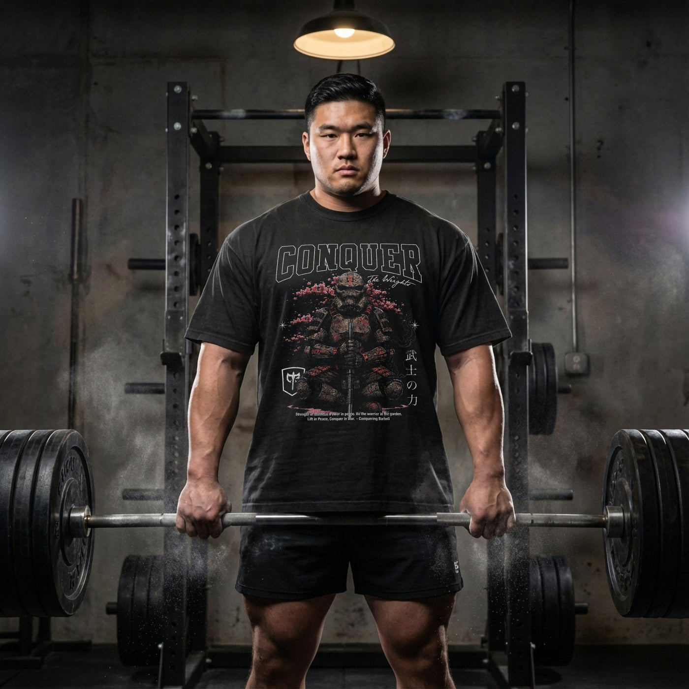 Warrior in the Garden - Relaxed Fit tee - Conquering Barbell