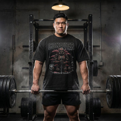 Warrior in the Garden - Relaxed Fit tee - Conquering Barbell