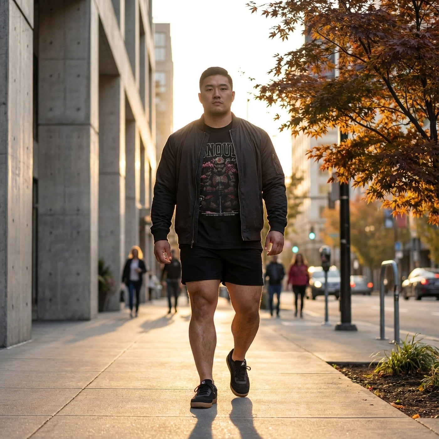 Warrior in the Garden - Relaxed Fit tee - Conquering Barbell