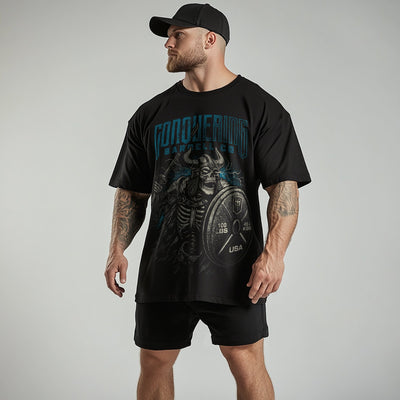 Warrior Undead - Oversized tee - Conquering Barbell