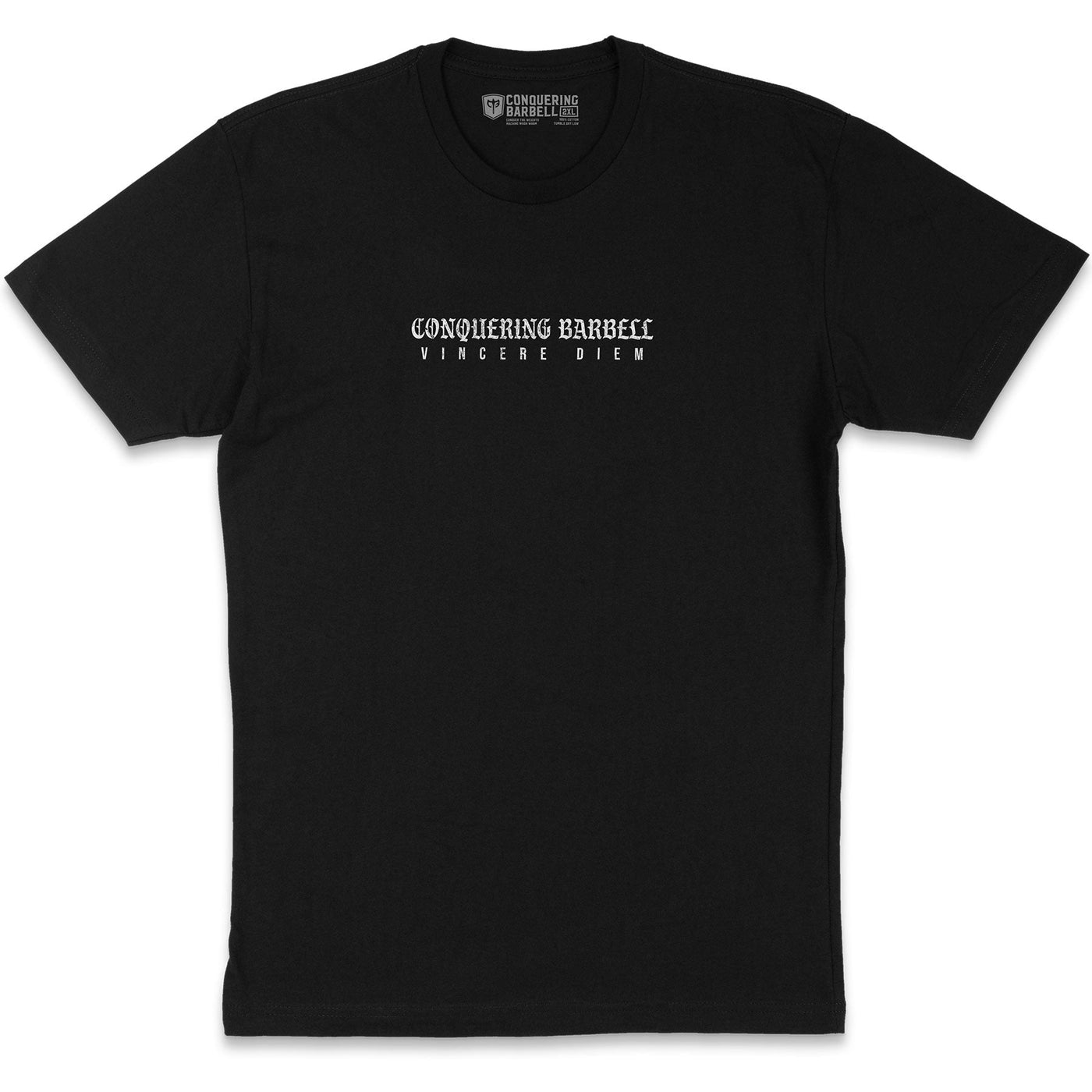 Win the Day - Angel vs Demon Tee - Conquering Barbell