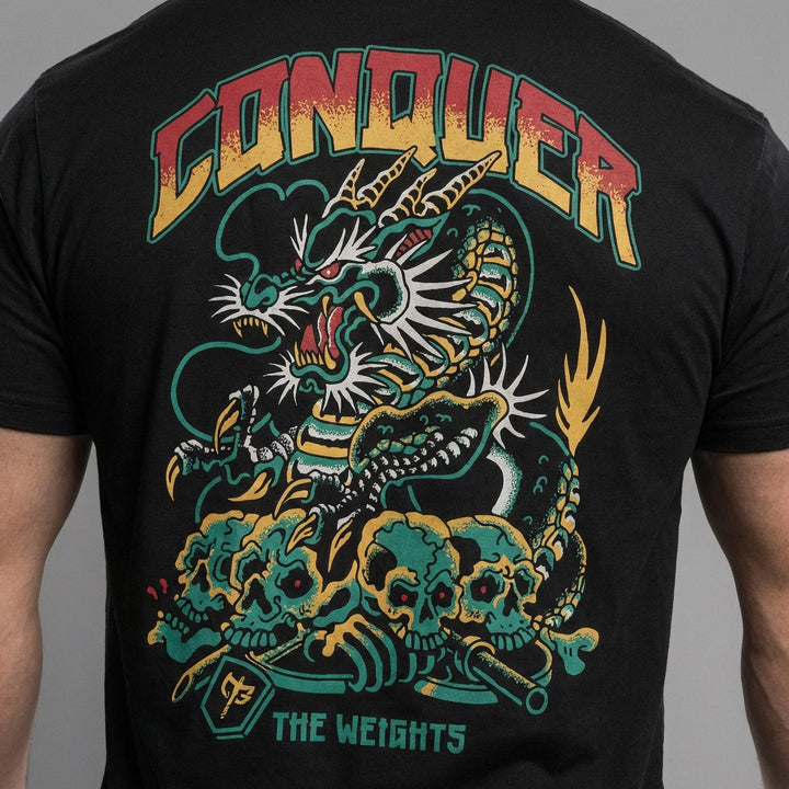 Year of the Dragon Tee - Conquering Barbell