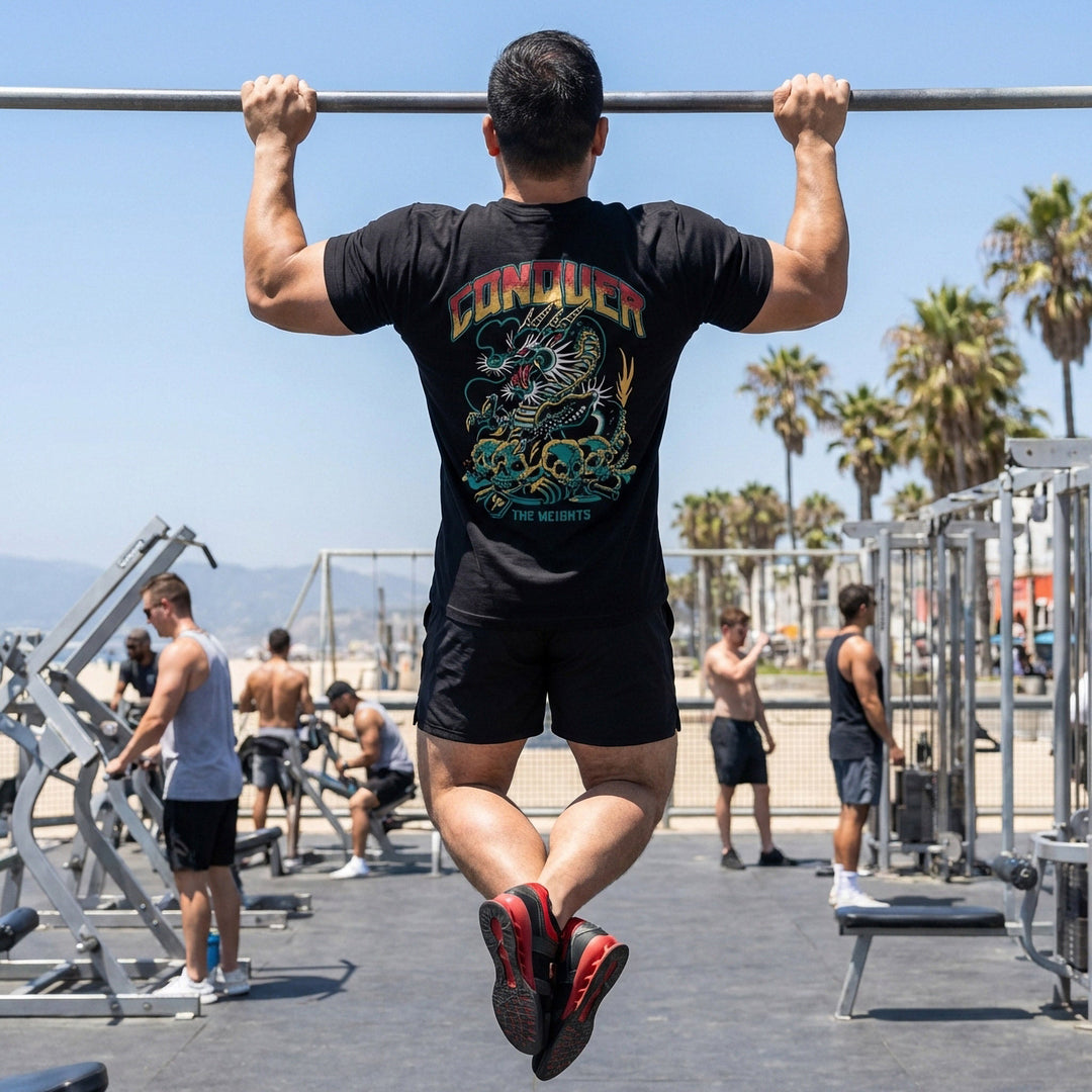 Year of the Dragon Tee - Conquering Barbell