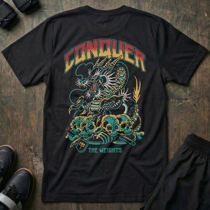 Year of the Dragon Tee - Conquering Barbell