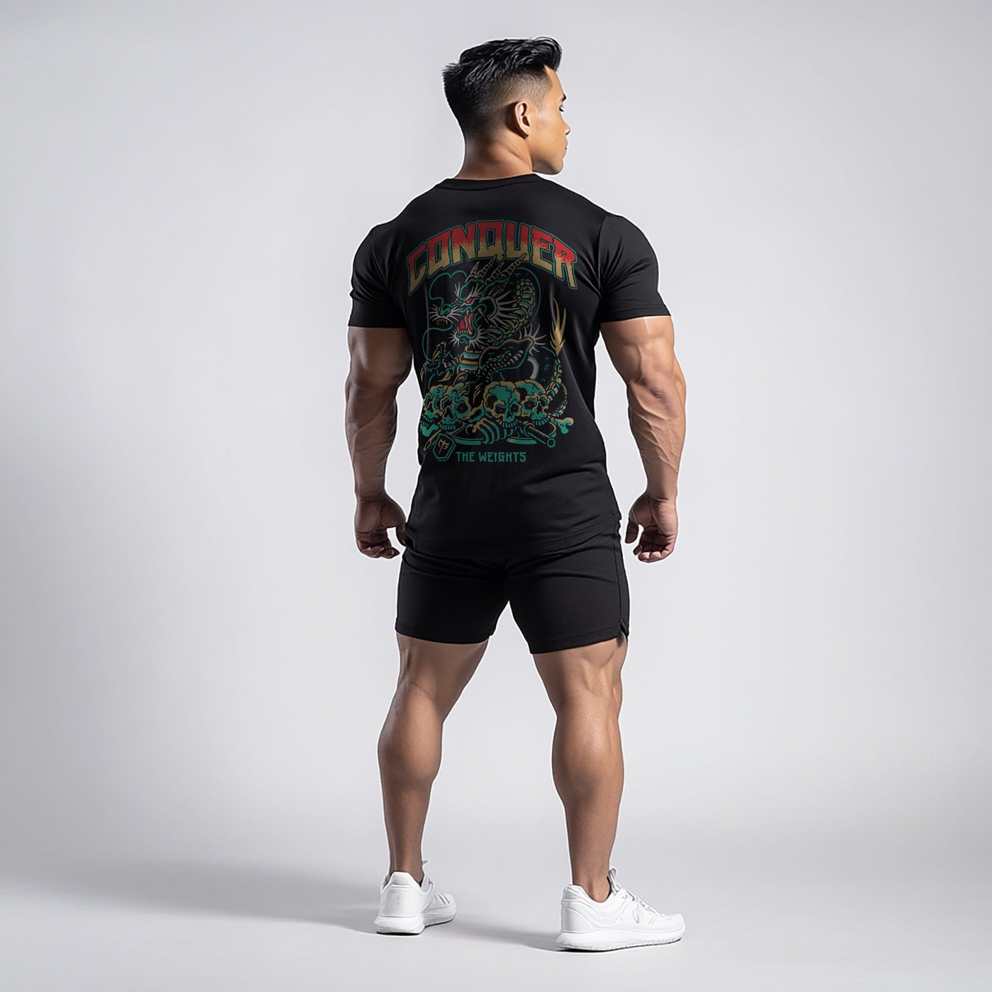 Year of the Dragon Tee - Conquering Barbell