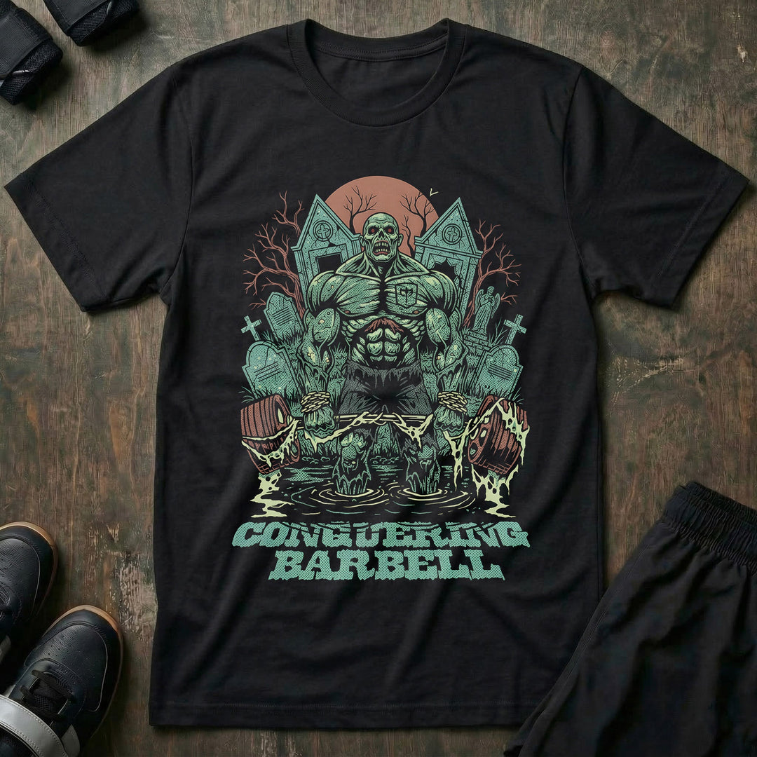 Zombie Deadlift tee in Black