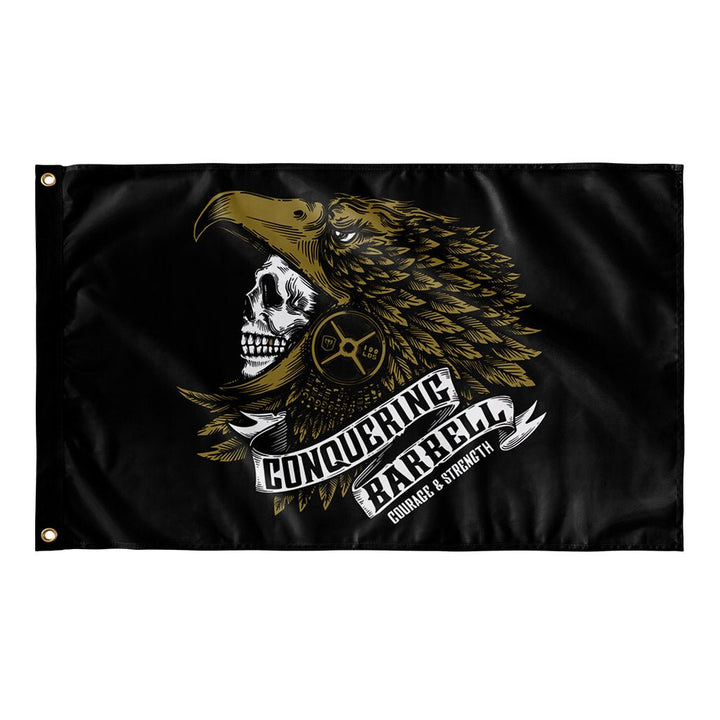 Aztec Eagle Warrior Flag - 3&
