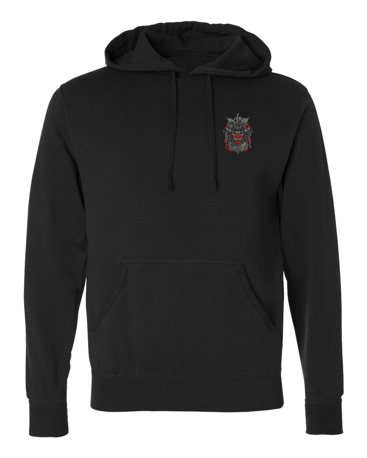 Bow to No One pullover hoodie in Black