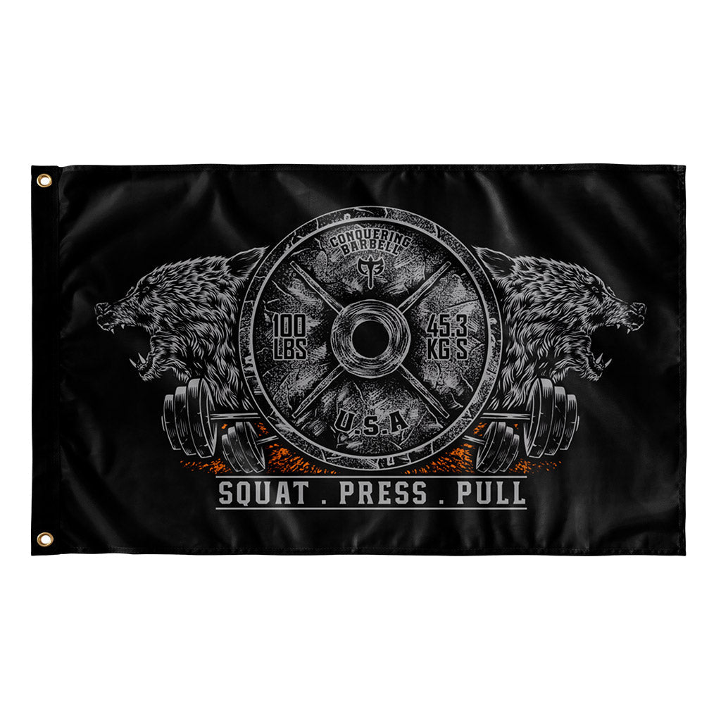 CB Dueling Bears Flag - 3&