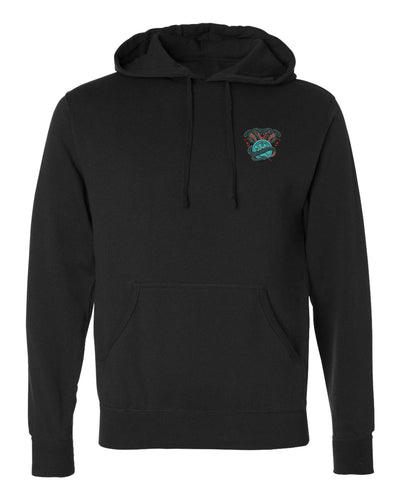 Cobras - Squat Press Pull® - on Black Pullover Hoodie - Conquering Barbell