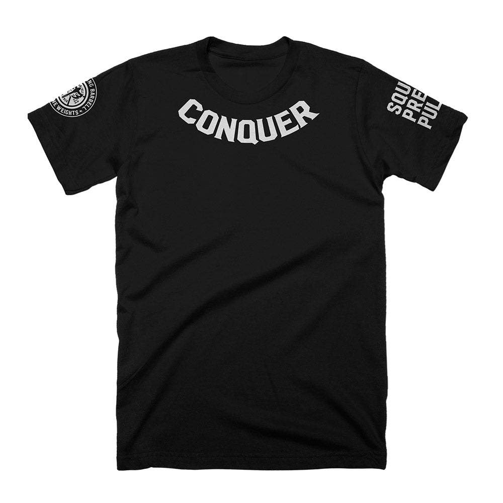 Conquer - Competition Tee - Black - Conquering Barbell