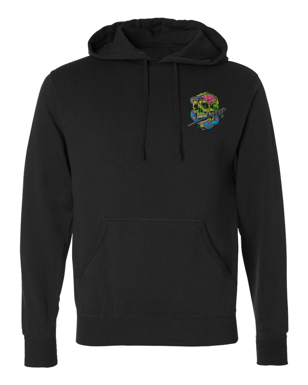 Conquer - Venom - on Black Pullover Hoodie - Conquering Barbell