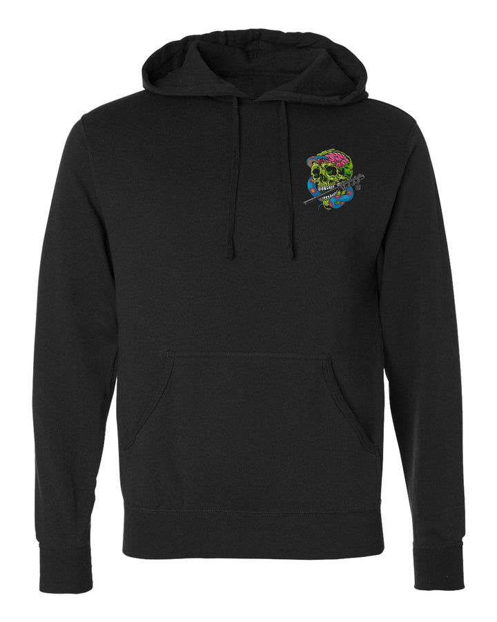 Conquer - Venom - on Black Pullover Hoodie - Conquering Barbell