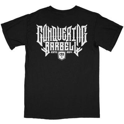 Conquering Barbell - Flagship - on Street tee - Conquering Barbell