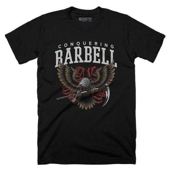 Death Eagle Conquering Barbell T-shirts, hoodie, sweater, long sleeve and  tank top