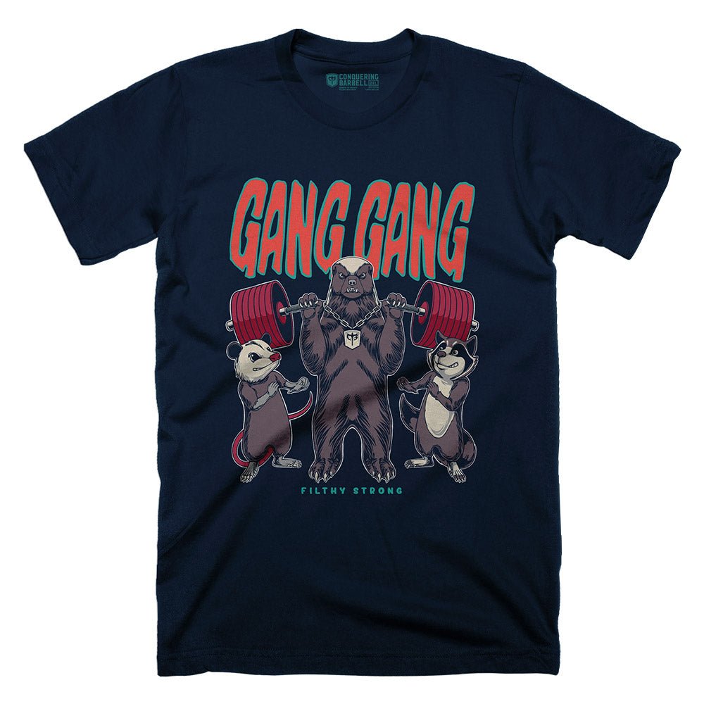 Gang Gang Tee - Conquering Barbell