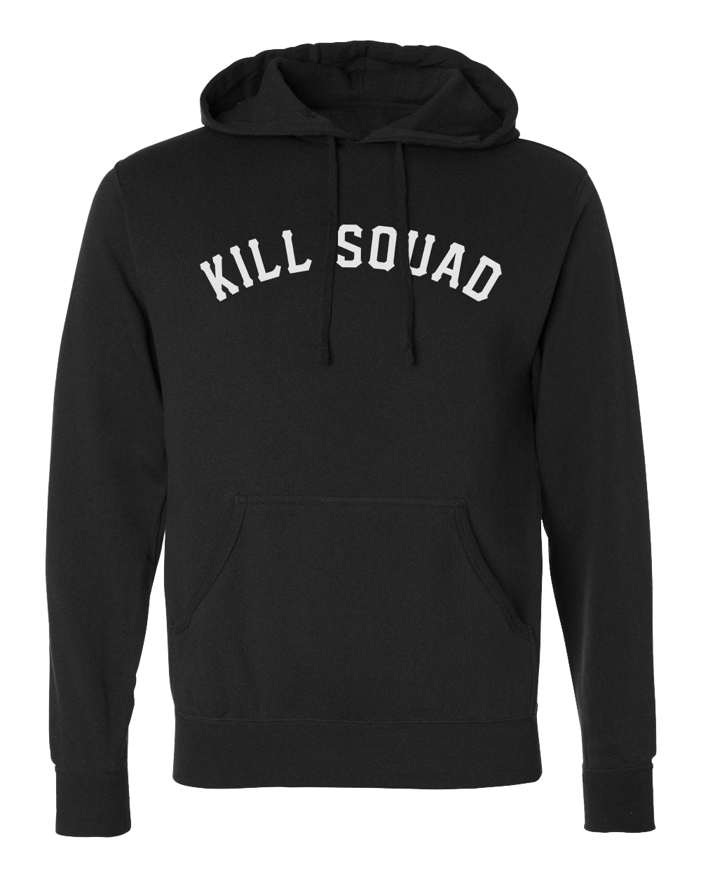 Kill Squad - on Black Pullover Hoodie - Conquering Barbell