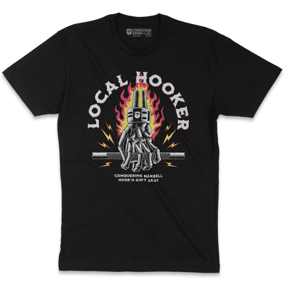 Local Hooker Tee - Conquering Barbell