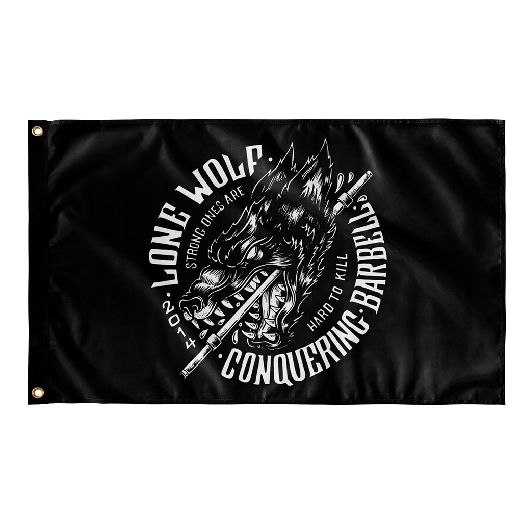 Lone Wolf Flag - 3&