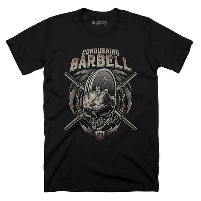 MetalHead Tee - Conquering Barbell