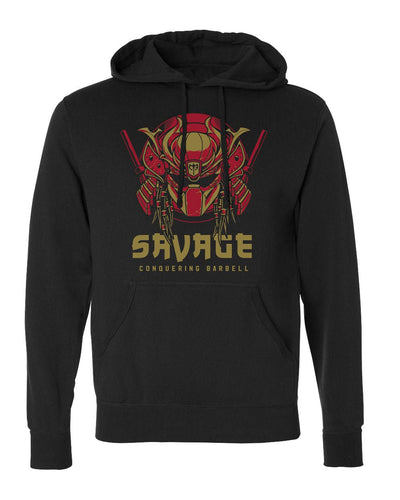 Ronin Predator Pullover Hoodie - Black - Conquering Barbell