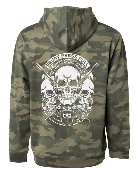 Pull and bear hoodie 2024 camo