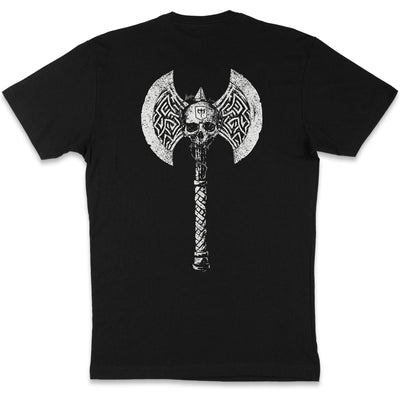 The Battle Axe - Black Tee - Conquering Barbell