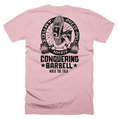 Walk The Talk Tee - Conquering Barbell