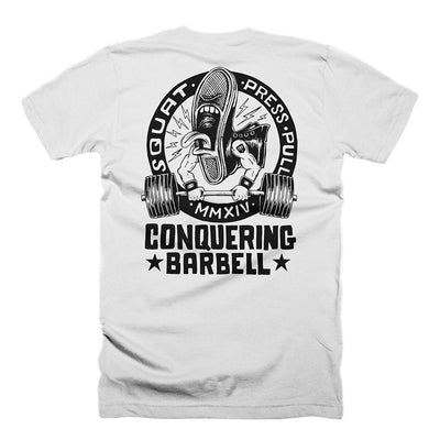 Walk The Talk Tee - Conquering Barbell